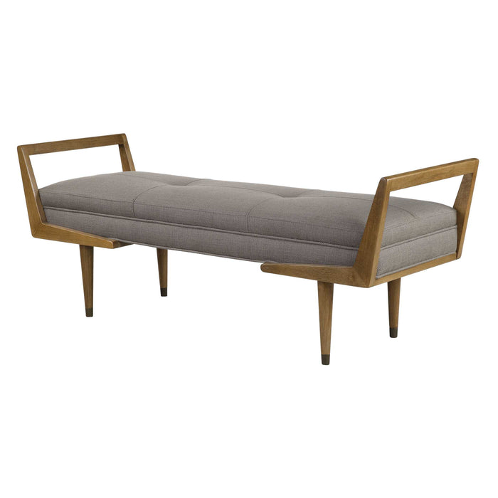 Waylon Bench Oak-Furniture-Uttermost-Lighting Design Store