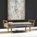 Waylon Bench Oak-Furniture-Uttermost-Lighting Design Store