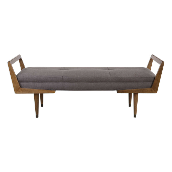 Waylon Bench Oak-Furniture-Uttermost-Lighting Design Store
