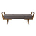 Waylon Bench Oak-Furniture-Uttermost-Lighting Design Store