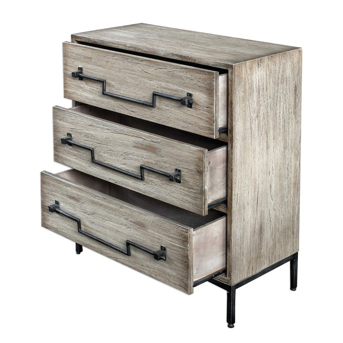 Jory Accent Chest Aged Ivory-Furniture-Uttermost-Lighting Design Store