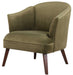 Conroy Accent Chair Olive Toned-Furniture-Uttermost-Lighting Design Store