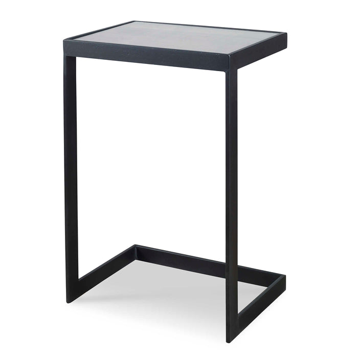 Windell Accent Table Aged Black-Furniture-Uttermost-Lighting Design Store