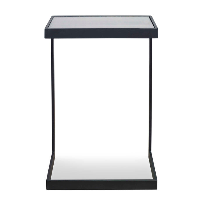 Windell Accent Table Aged Black-Furniture-Uttermost-Lighting Design Store