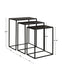 Coreene Nesting Tables, Set/3 Antique Bronze-Furniture-Uttermost-Lighting Design Store