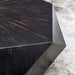 Volker Coffee Table Mango Veneer w/Worn Black Rubbed-Furniture-Uttermost-Lighting Design Store