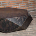 Volker Coffee Table Mango Veneer w/Worn Black Rubbed-Furniture-Uttermost-Lighting Design Store