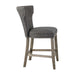 Arnaud Counter Stool Polished Nickel-Furniture-Uttermost-Lighting Design Store