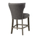 Arnaud Counter Stool Polished Nickel-Furniture-Uttermost-Lighting Design Store