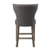 Arnaud Counter Stool Polished Nickel-Furniture-Uttermost-Lighting Design Store