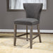 Arnaud Counter Stool Polished Nickel-Furniture-Uttermost-Lighting Design Store