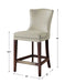 Dariela Counter Stool Antique Bronze-Furniture-Uttermost-Lighting Design Store