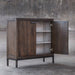 Nadie Console Cabinet Silver-Furniture-Uttermost-Lighting Design Store
