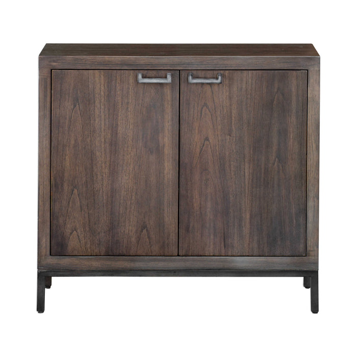 Nadie Console Cabinet Silver-Furniture-Uttermost-Lighting Design Store
