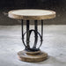 Sydney Accent Table Light Oak-Furniture-Uttermost-Lighting Design Store