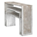 Genara Console Table Aged Bone White Over Mahogany-Furniture-Uttermost-Lighting Design Store