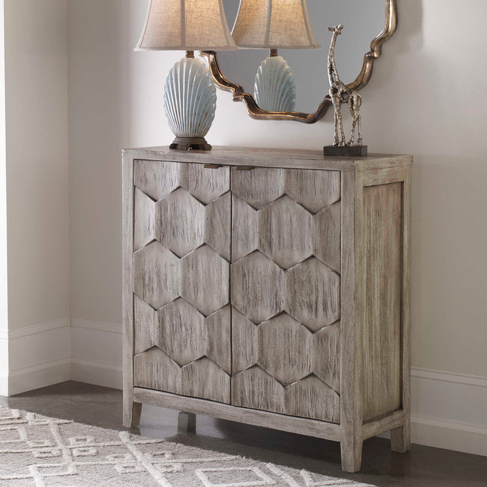 Catori Console Cabinet Smoked Ivory-Furniture-Uttermost-Lighting Design Store