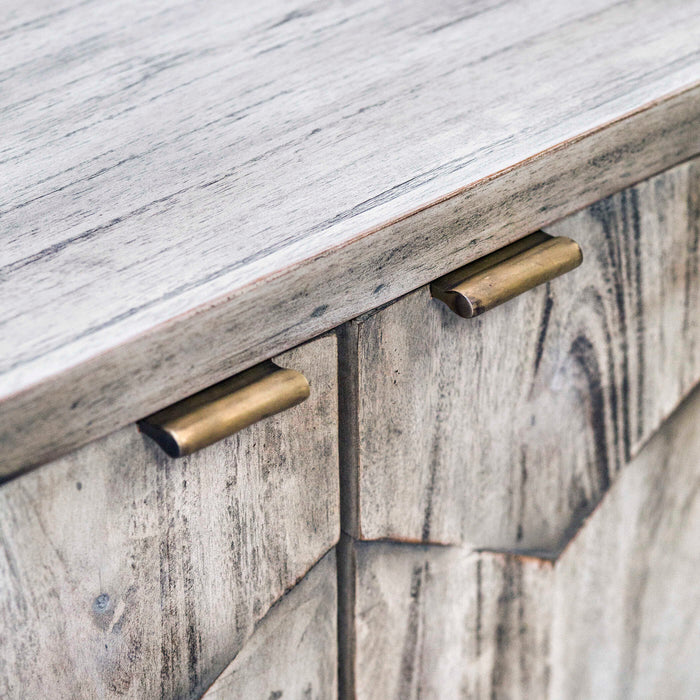 Catori Console Cabinet Smoked Ivory-Furniture-Uttermost-Lighting Design Store