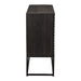 Zadie Cabinet Black Steel-Furniture-Uttermost-Lighting Design Store