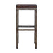 Beck Bar Stool Brushed Steel-Furniture-Uttermost-Lighting Design Store