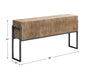Nevis Sofa Table Aged Iron-Furniture-Uttermost-Lighting Design Store