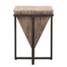 Bertrand Accent Table Aged Black-Furniture-Uttermost-Lighting Design Store