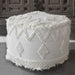 Uriah Pouf Soft Ivory-Furniture-Uttermost-Lighting Design Store