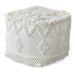 Uriah Pouf Soft Ivory-Furniture-Uttermost-Lighting Design Store