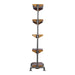 Rhordyn Etagere Aged Gunmetal-Furniture-Uttermost-Lighting Design Store