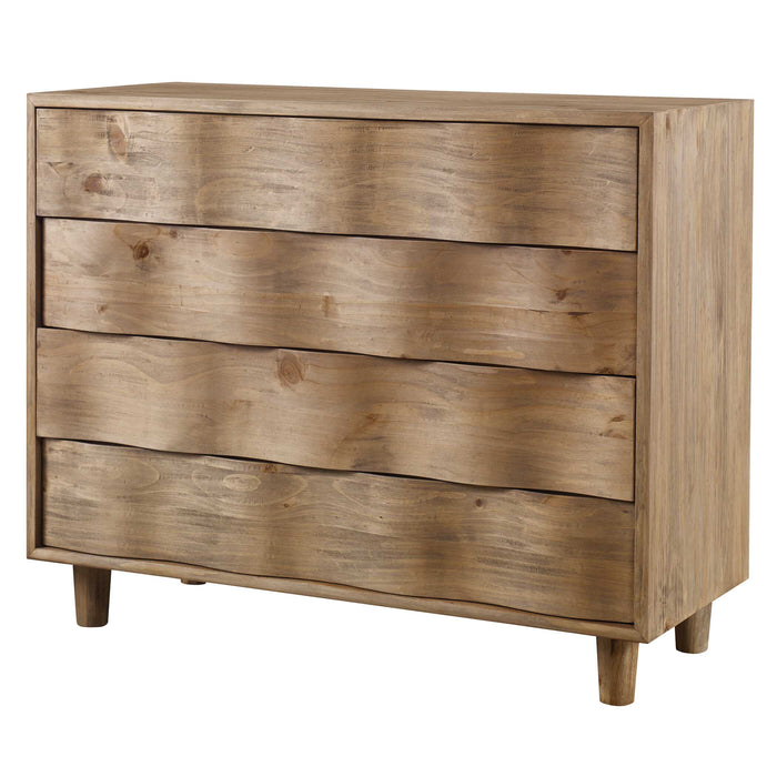 Crawford Accent Chest Natural Light Oak Rustic Stain-Furniture-Uttermost-Lighting Design Store