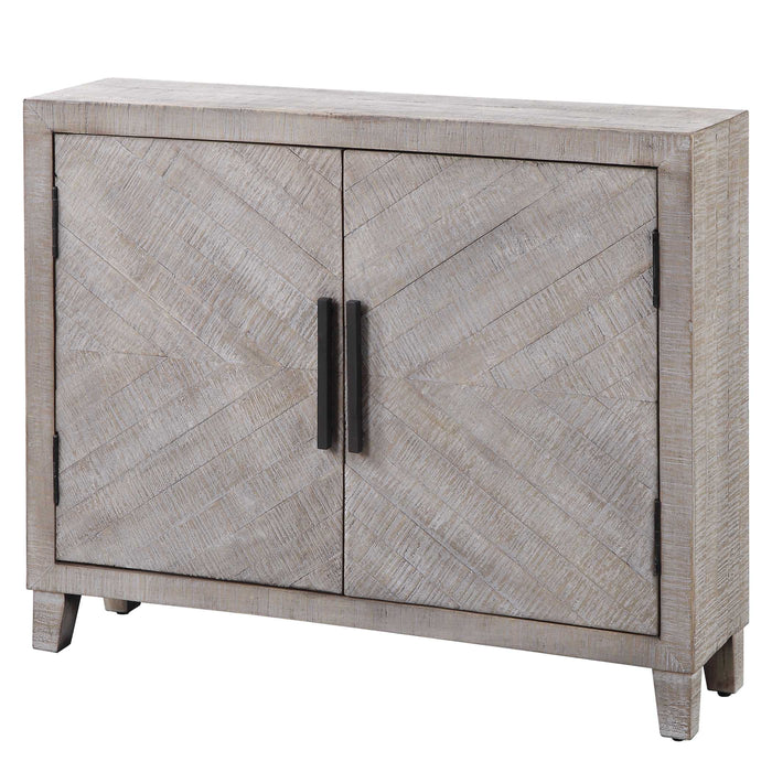 Adalind Accent Cabinet White Washed Glaze-Furniture-Uttermost-Lighting Design Store