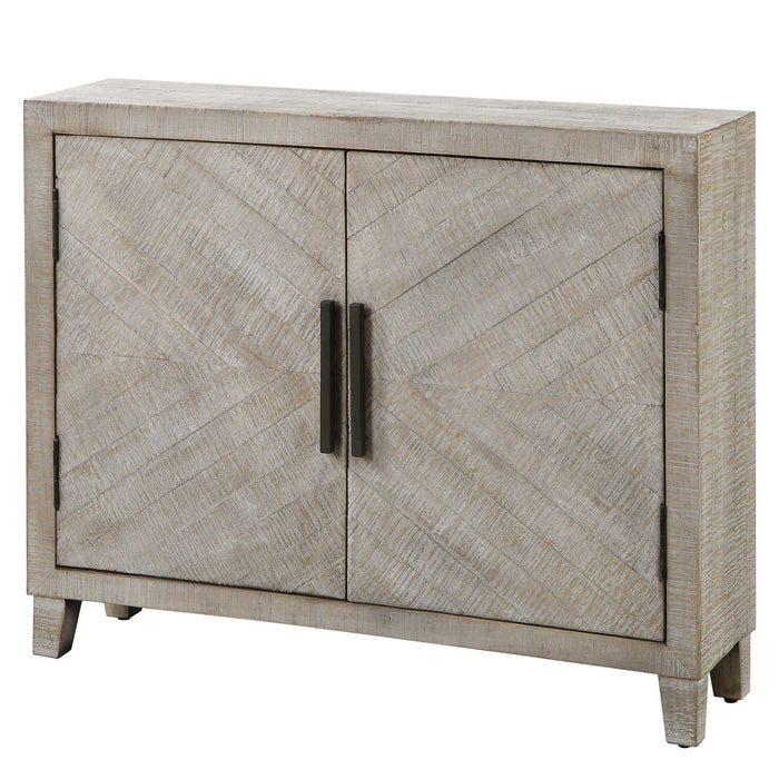 Adalind Accent Cabinet White Washed Glaze-Furniture-Uttermost-Lighting Design Store