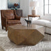 Volker Coffee Table Burnished Honey-Furniture-Uttermost-Lighting Design Store