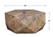 Volker Coffee Table Burnished Honey-Furniture-Uttermost-Lighting Design Store
