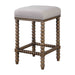 Pryce Counter Stool Light Walnut-Furniture-Uttermost-Lighting Design Store