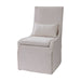 Coley Arm Chair Off White Linen-Furniture-Uttermost-Lighting Design Store