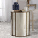 Harlow Accent Table Antique Brass-Furniture-Uttermost-Lighting Design Store