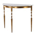 Imelda Console Table Antiqued Gold-Furniture-Uttermost-Lighting Design Store