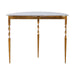 Imelda Console Table Antiqued Gold-Furniture-Uttermost-Lighting Design Store