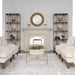 Karishma Etagere Brushed Antique Gold-Furniture-Uttermost-Lighting Design Store