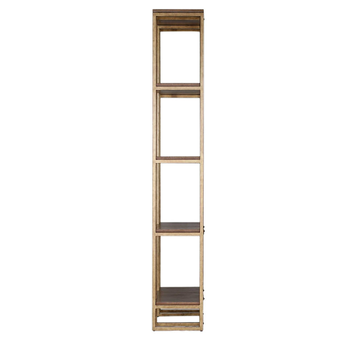 Karishma Etagere Brushed Antique Gold-Furniture-Uttermost-Lighting Design Store