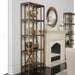 Karishma Etagere Brushed Antique Gold-Furniture-Uttermost-Lighting Design Store