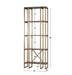 Karishma Etagere Brushed Antique Gold-Furniture-Uttermost-Lighting Design Store