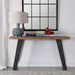 Freddy Console Table Aged Black-Furniture-Uttermost-Lighting Design Store