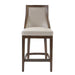 Purcell Counter Stool Smooth Walnut-Furniture-Uttermost-Lighting Design Store