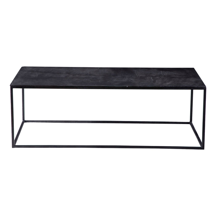 Coreene Coffee Table Aged Black Iron-Furniture-Uttermost-Lighting Design Store