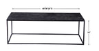 Coreene Coffee Table Aged Black Iron-Furniture-Uttermost-Lighting Design Store