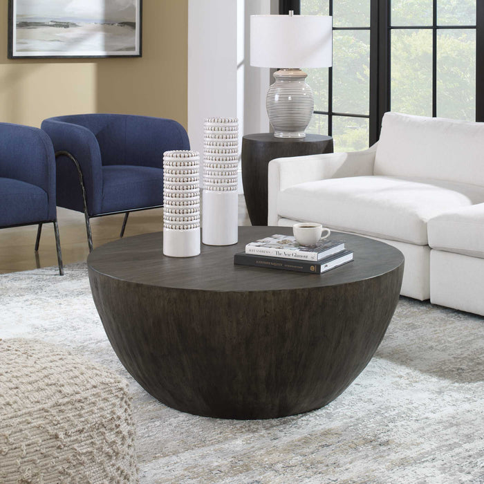 Lark Coffee Table Aged Walnut-Furniture-Uttermost-Lighting Design Store