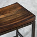 Beck Counter Stool Dark Walnut-Furniture-Uttermost-Lighting Design Store