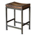 Beck Counter Stool Dark Walnut-Furniture-Uttermost-Lighting Design Store